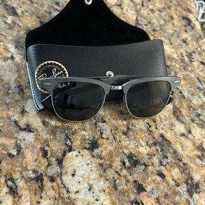 RayBan ClubMaster Metal Chromance - POLARIZED